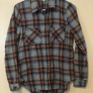 Blue and Pink Tilly's Flannel